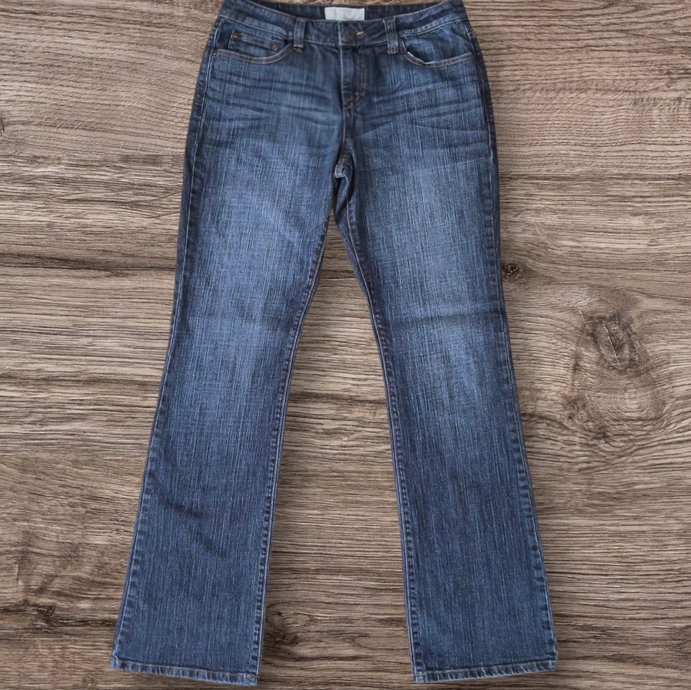 Maurices Women's Taylor Boot Dark Wash Bootcut Jeans - Size 7/8 Long